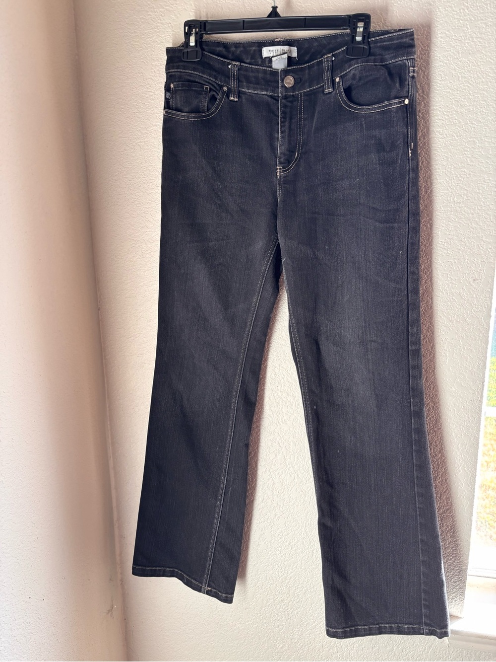 Women’s Black bootcut -Leg mid rise Jeans